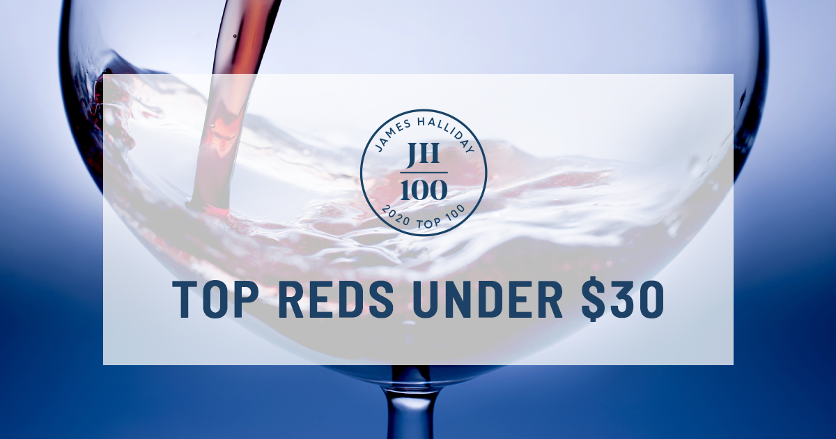 Top red wines under 30 Halliday Wine Companion