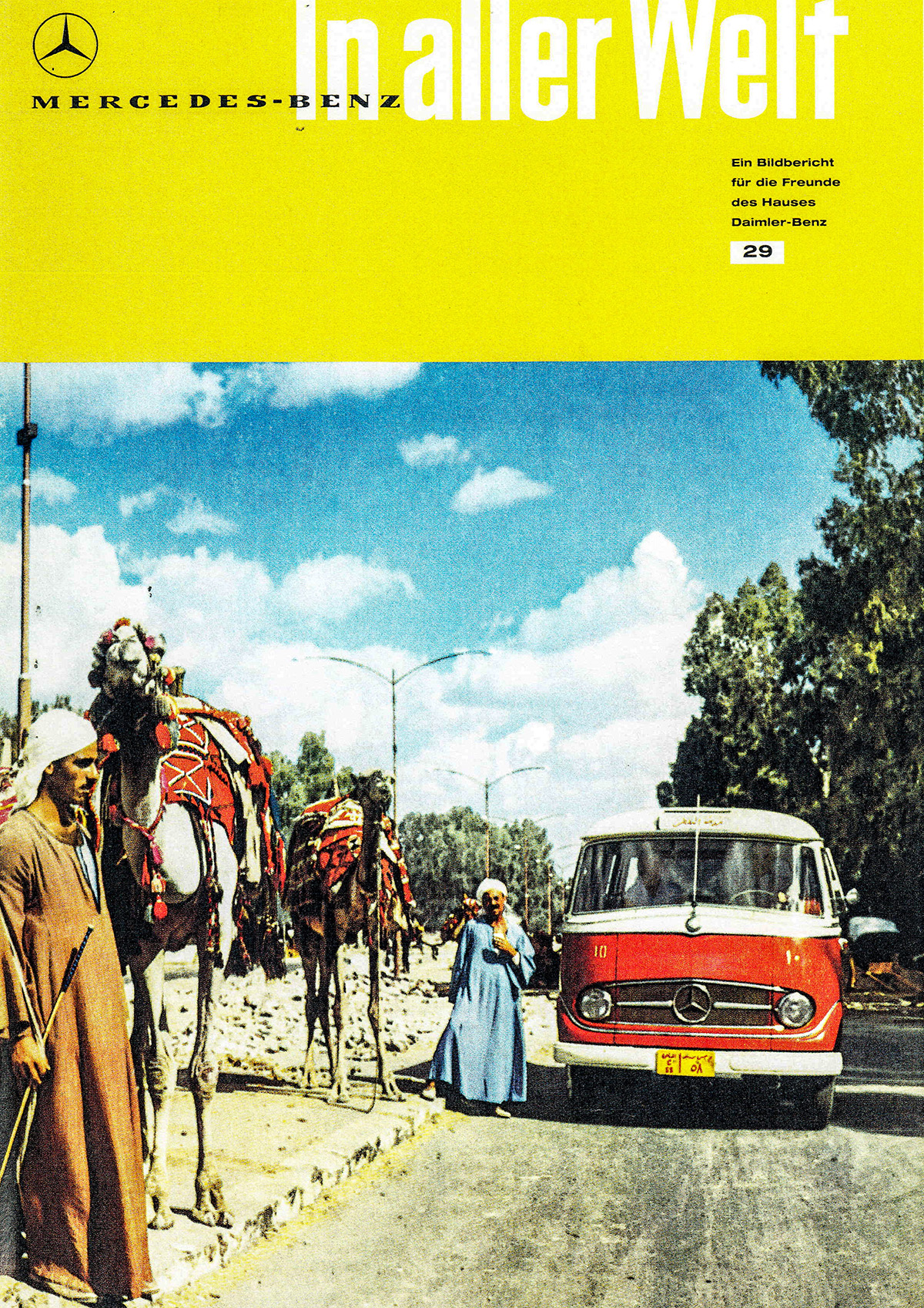 The cover of Mercedes-Benz Magazine, issue 29