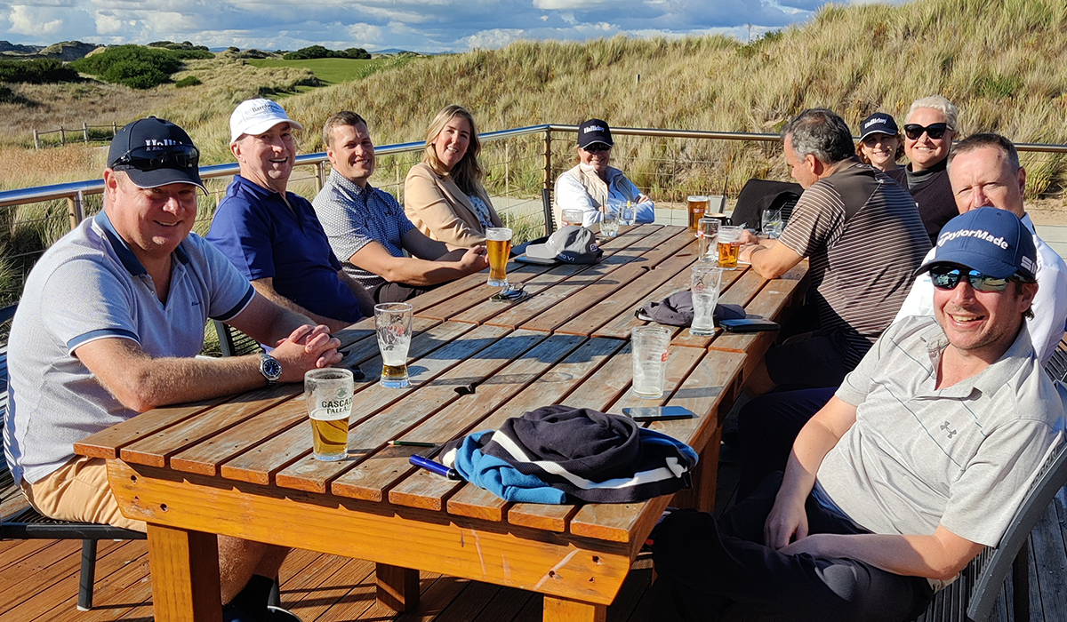 Guests at the 2022 Halliday Barnbougle Cup