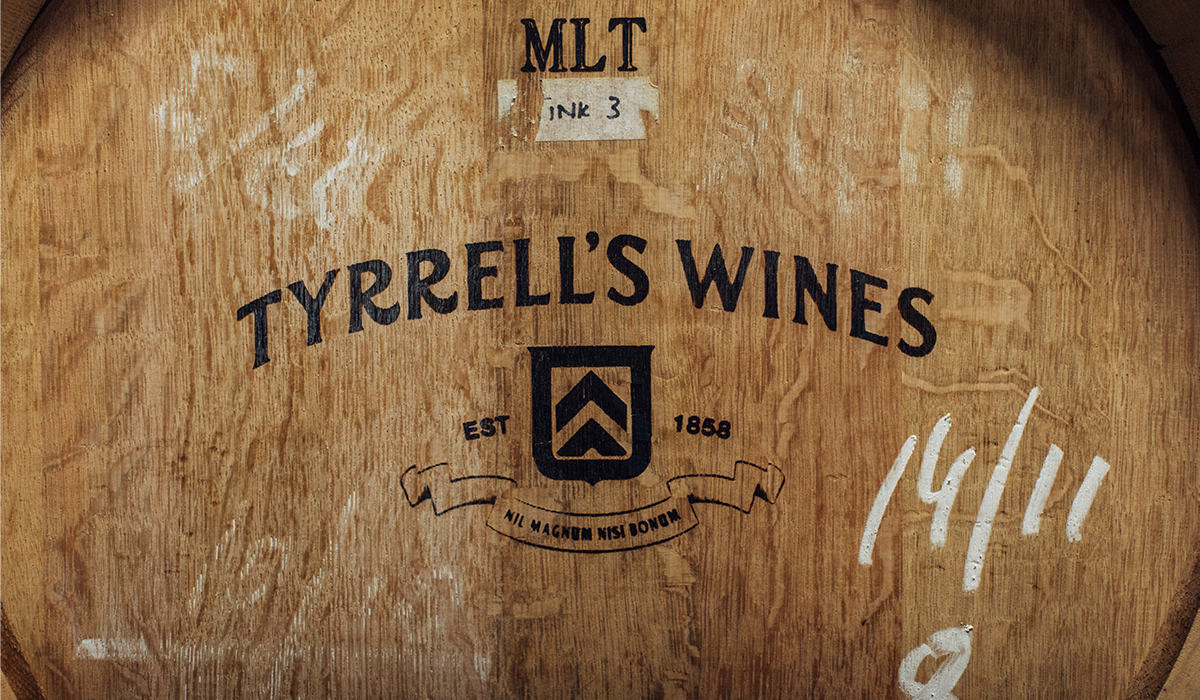 Tyrrell's branded barrel