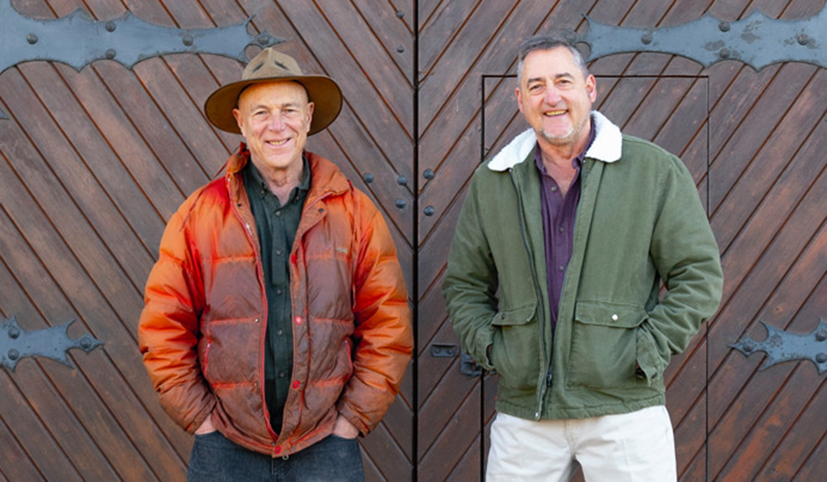 Hahndorf Hill co-owners Larry Jacobs (left) and Marc Dobson