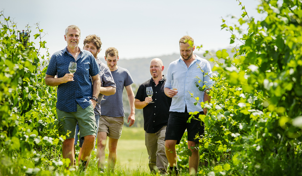 The viticultural and winemaking team at Yering Station