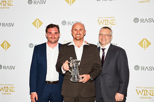 Xanadu Wines with Jimmy Watson trophy. Image by RASV