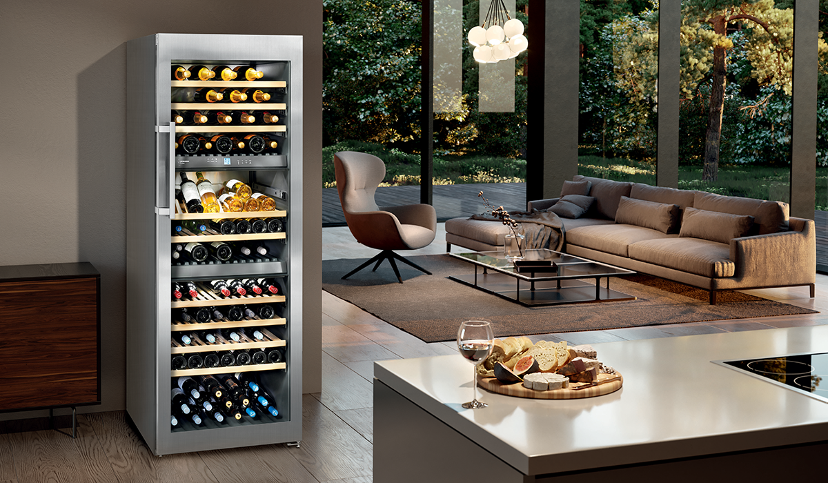 Liebherr WTes 5872 Freestanding Triple Zone Wine Cabinet
