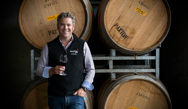 Paxton winemaker Richard Freebairn