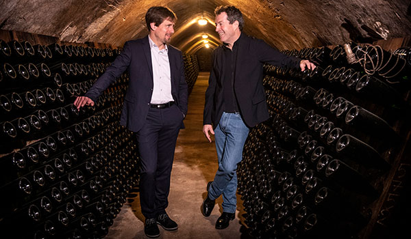 Penfolds chief winemaker Peter Gago in Champagne