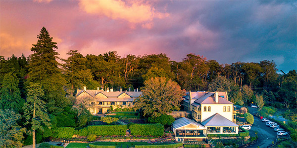 Mount Lofty House aerial view