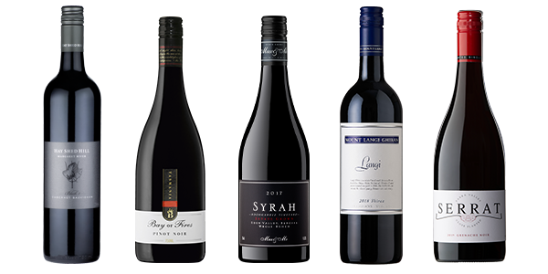 Five great bottles of red wine, chosen by James Halliday