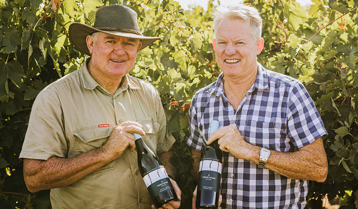 Anthony and Patrick of Trentham Wines