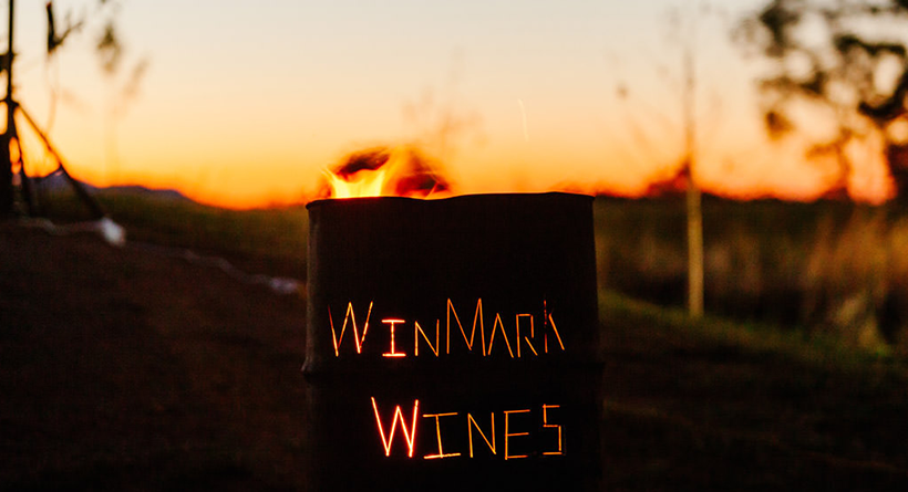 Winmark Wines at sunset