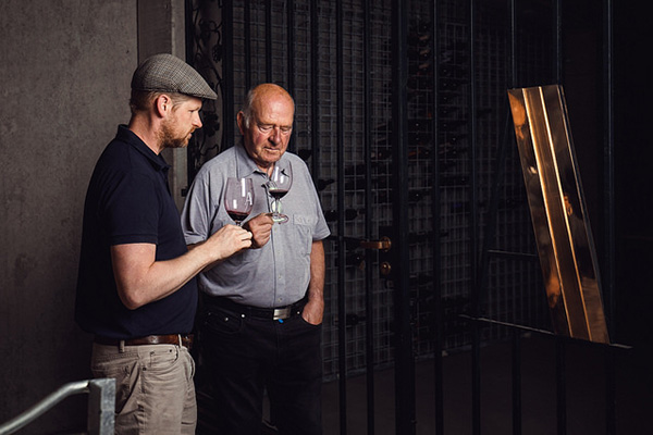 Winemakers Conor van der Reest and Peter Althaus 