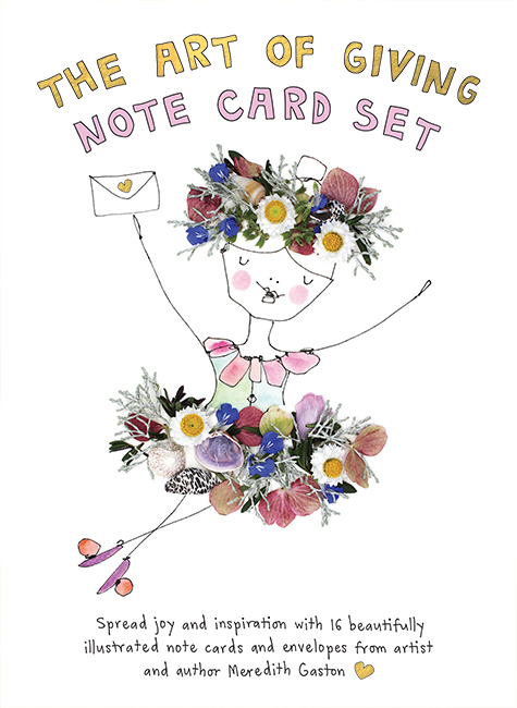 The Art of Giving Note Card Set