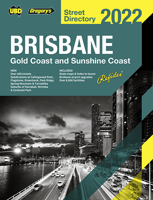 Brisbane Refidex Street Directory 2022 66th