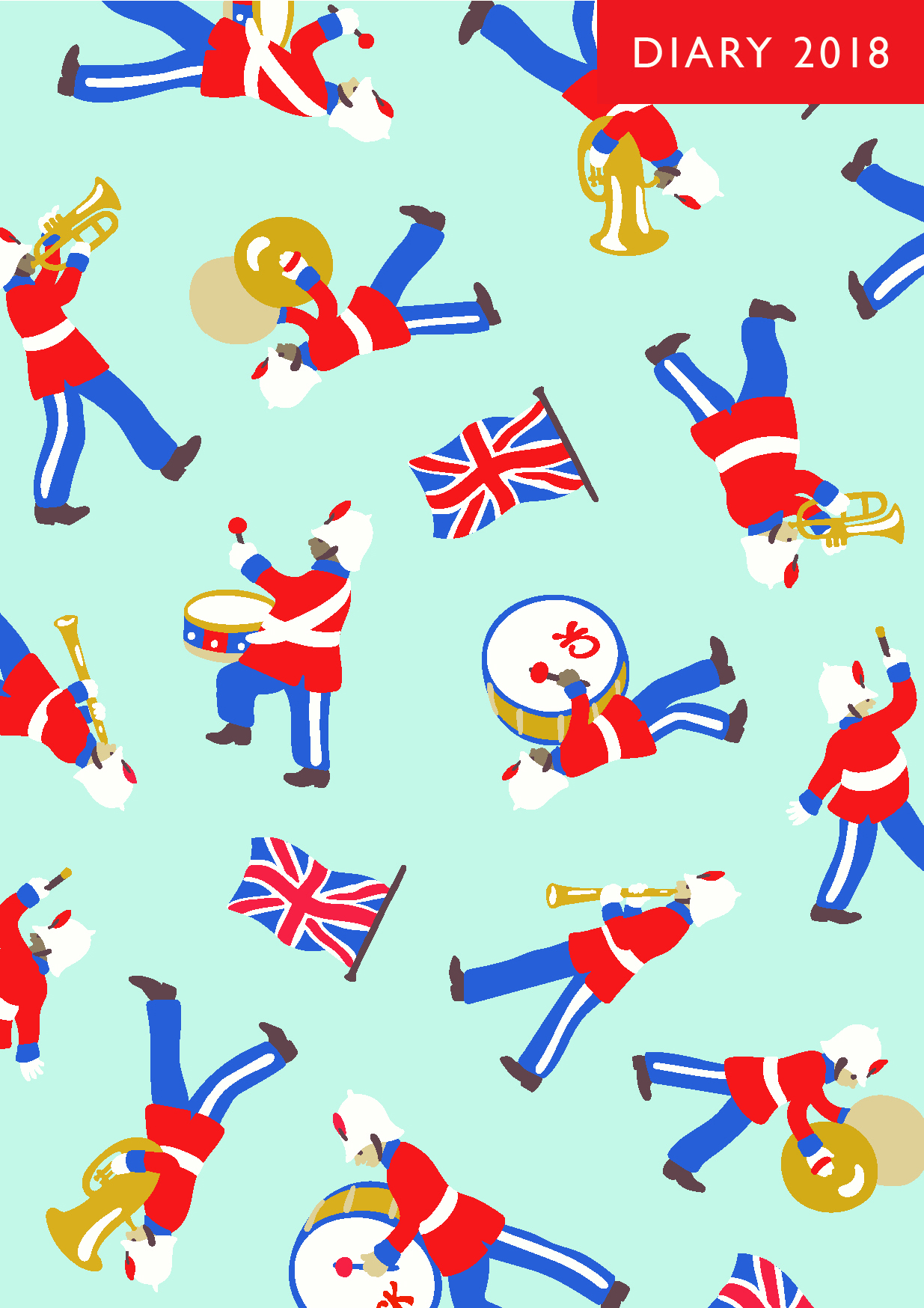Cath Kidston: 2018 A6 Diary (Marching Band)