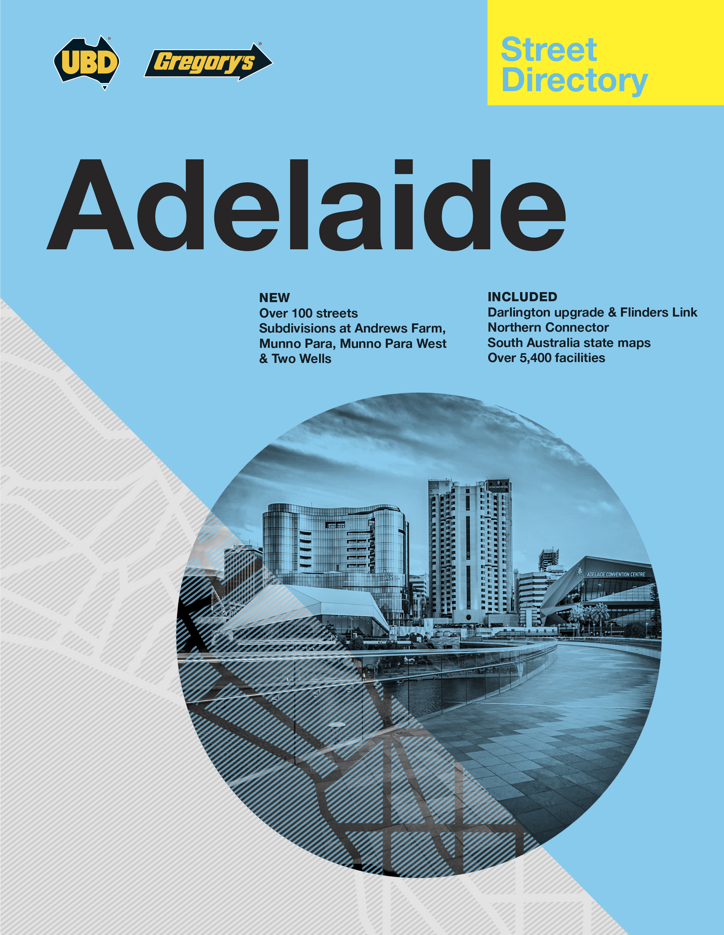 Adelaide Compact Street Directory 2022 13th  