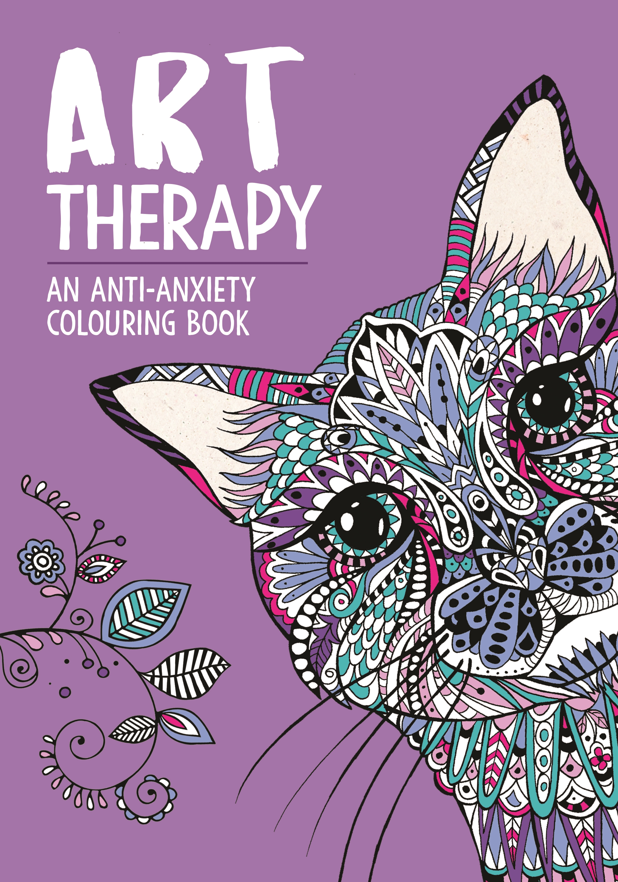 Art Therapy: An Anti-Anxiety Colouring Book for Adults by Richard Merritt