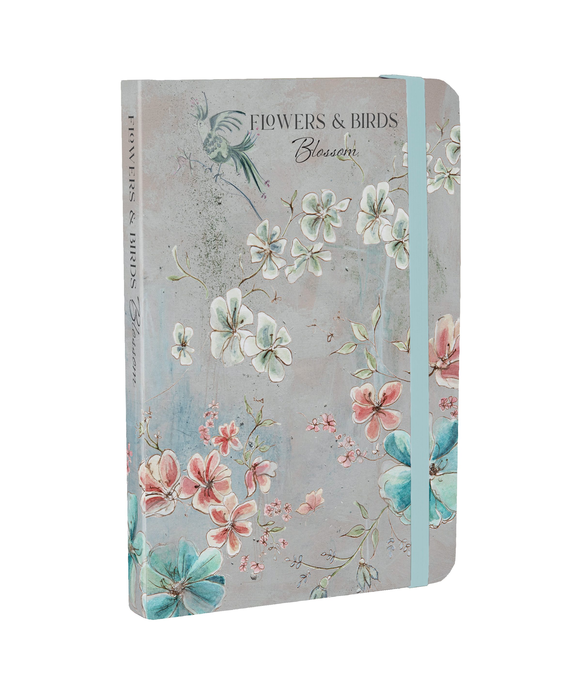 Flowers & Birds Blossom A6 Notebook