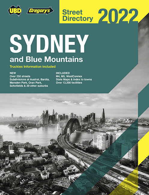 Sydney & Blue Mountains Street Directory 2022 58th