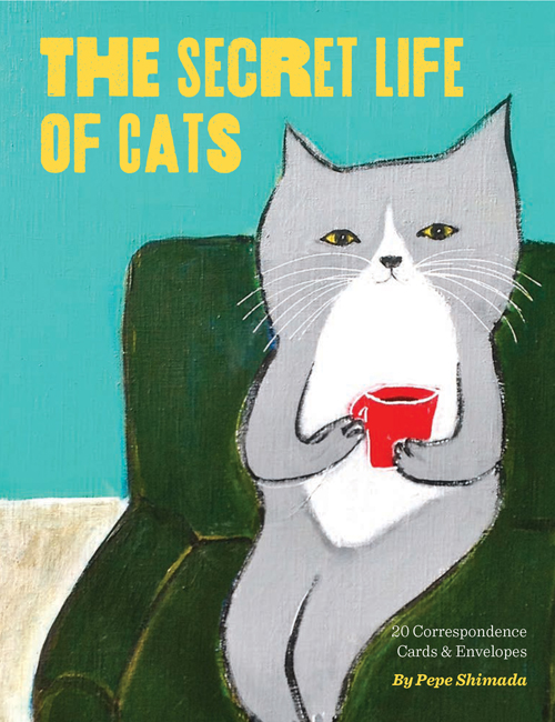 The Secret Life of Cats Correspondence Cards